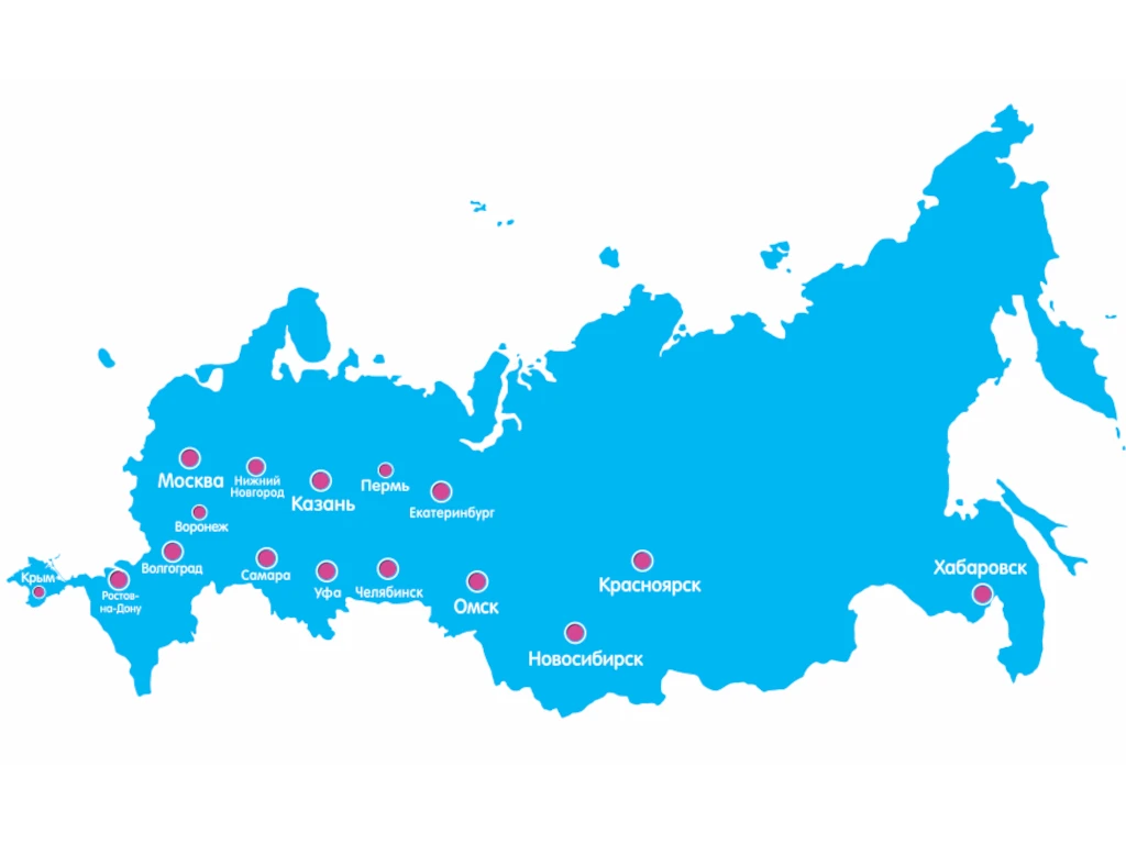 Карта россии нижний новгород на карте россии